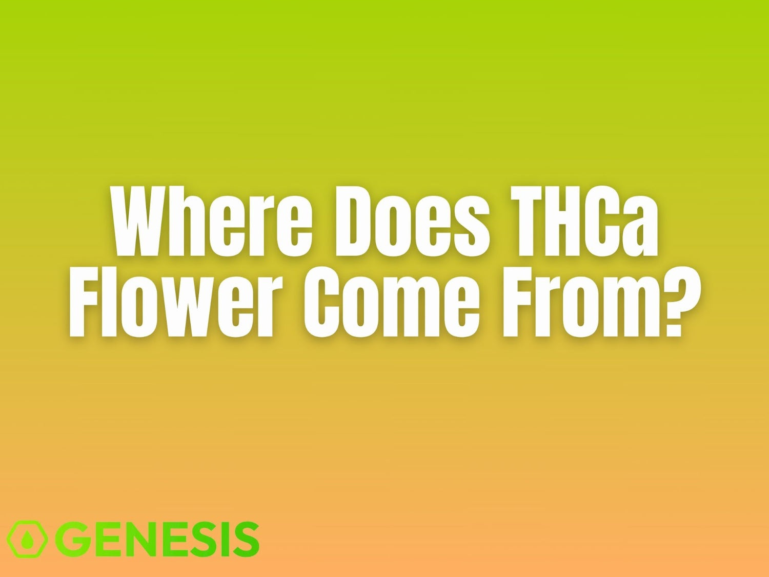 How THCa Flower Is Made and Where to Get It