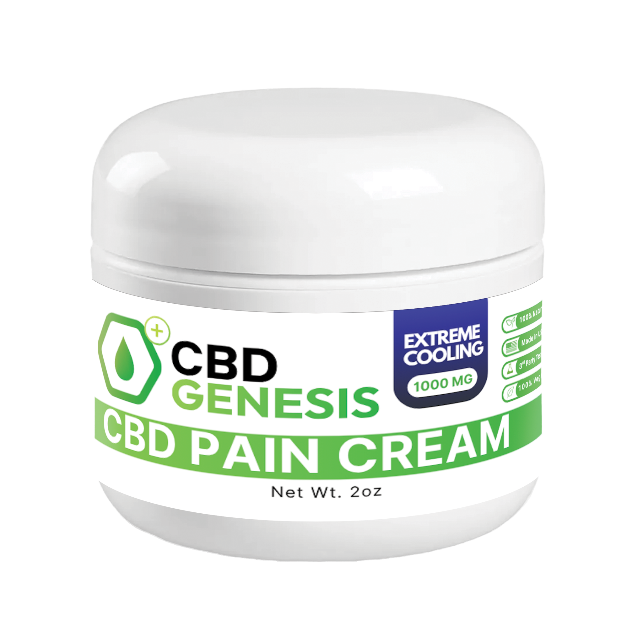 Pain Cream | CBD Genesis Cooling Relief - Limited Stock!