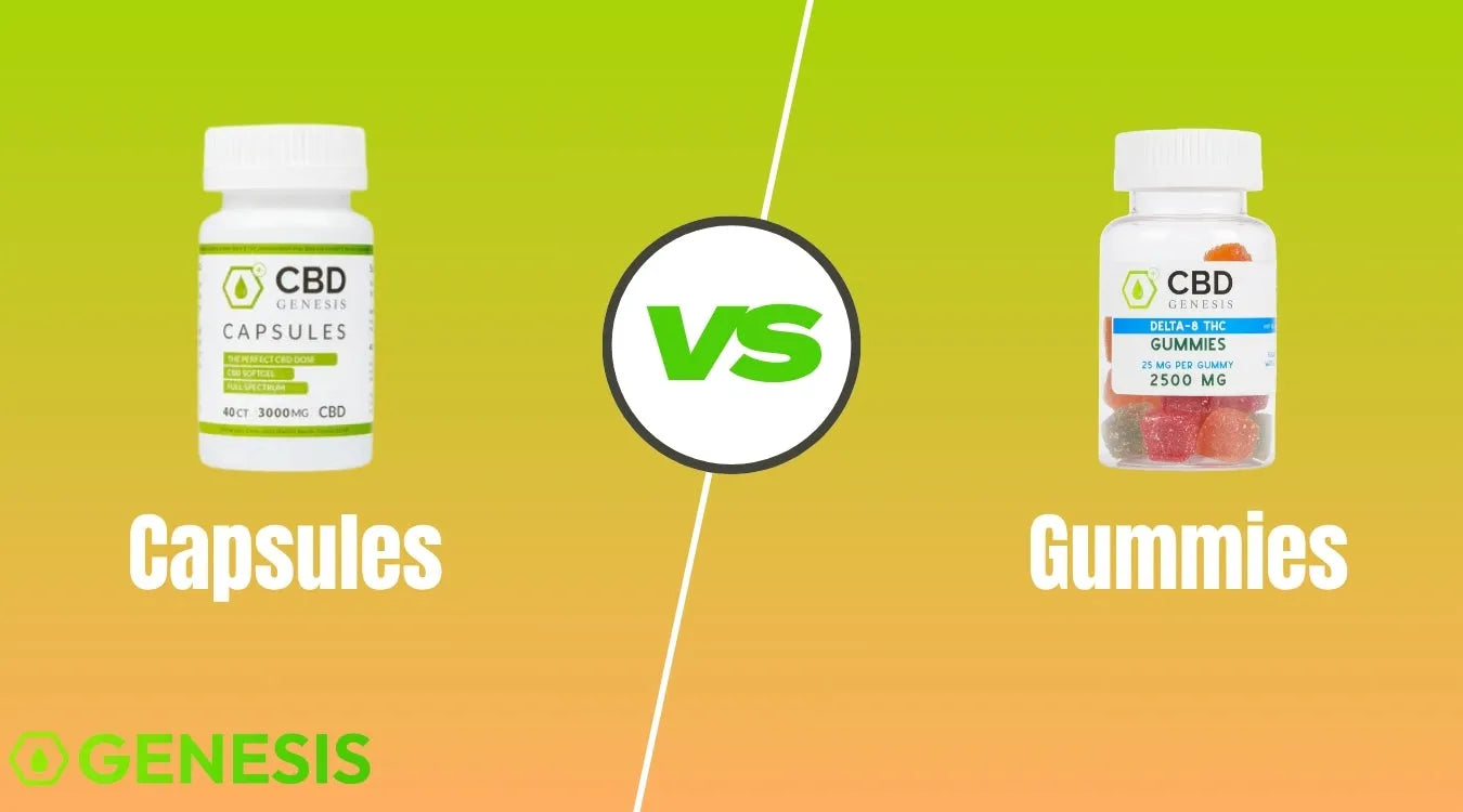 CBD Gummies vs Capsules for Sleep, Pain, and Everyday Relief