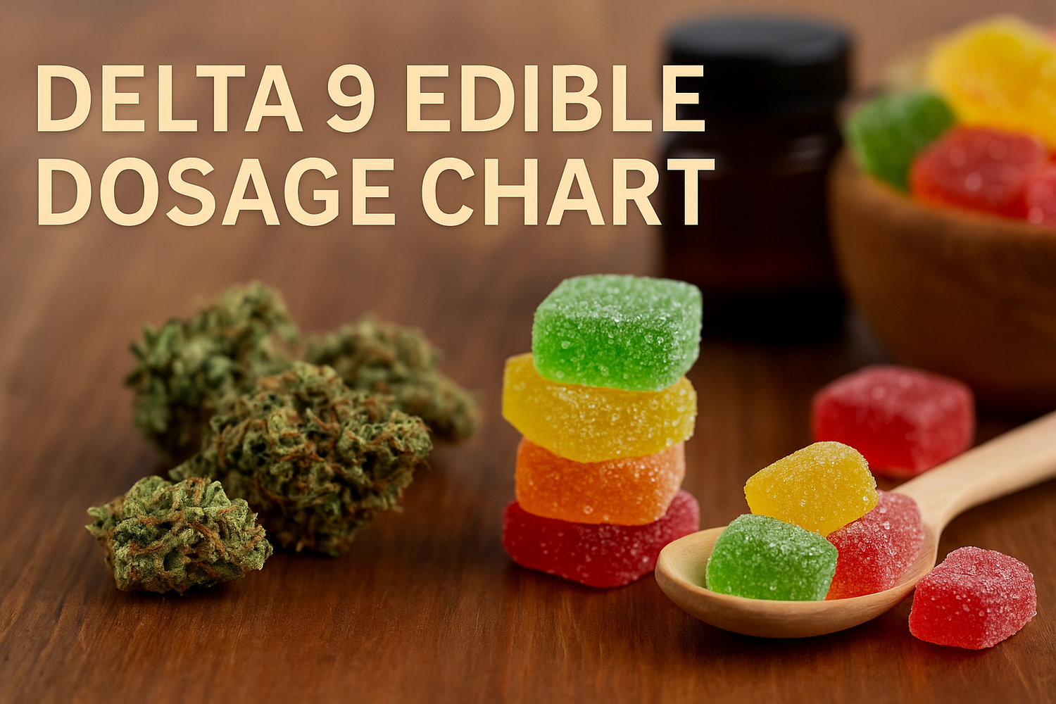 Delta 9 Edible Dosage Chart: Beginner to Advanced Guide for Effective ...