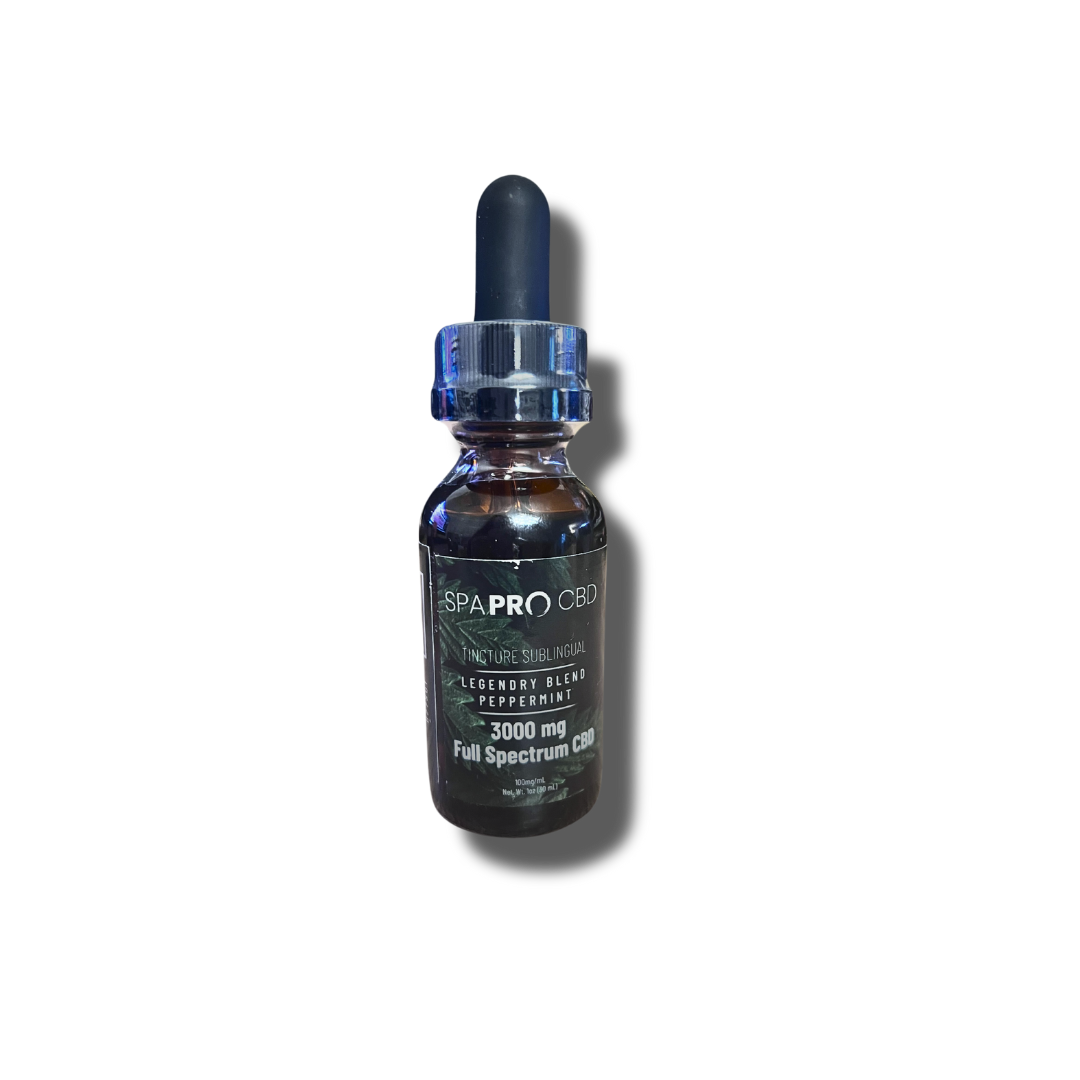 CBD Tincture 3000mg | Spa Pro CBD: Relief & Wellness