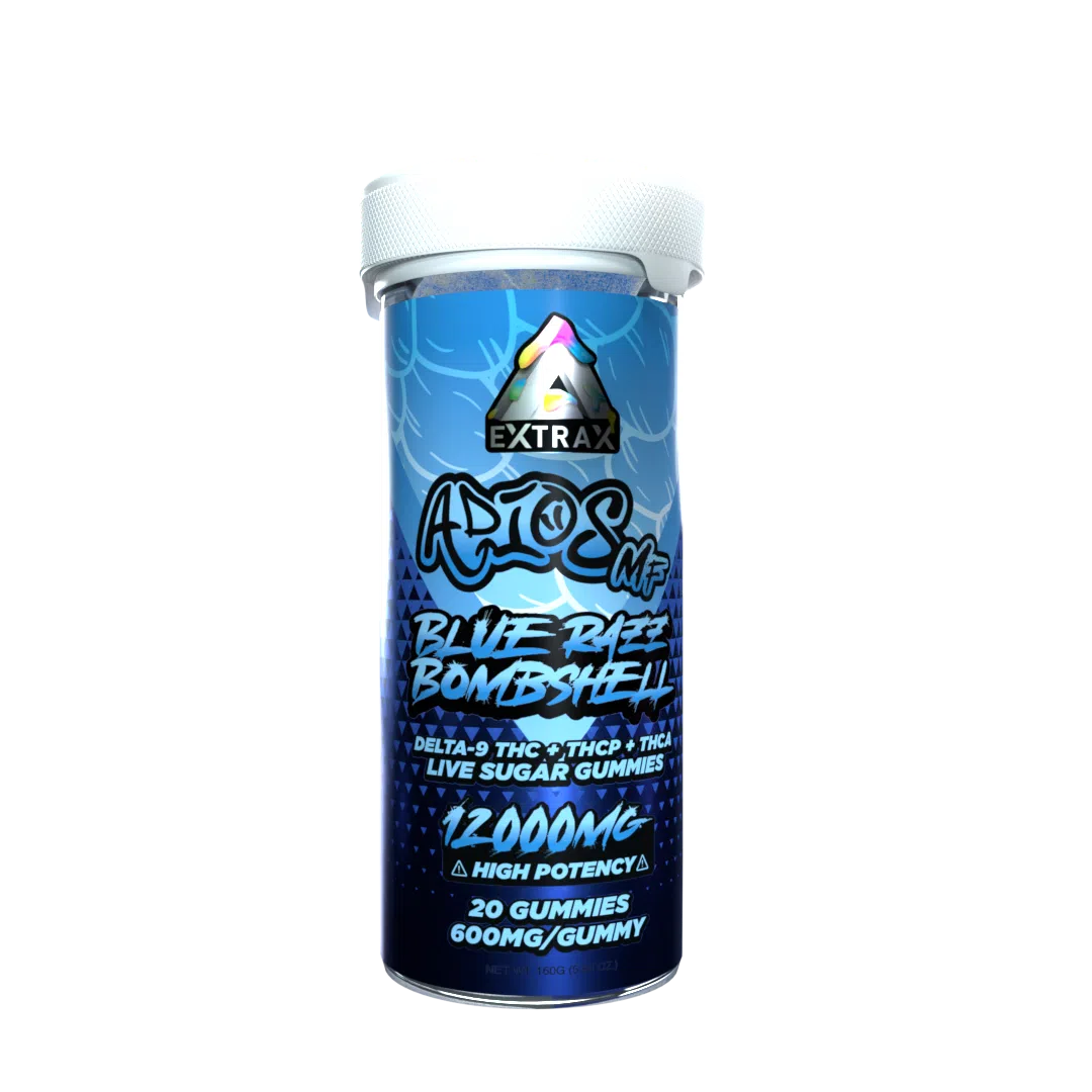 THCa Live Sugar 12000mg Gummies | Adios MF – Genesis