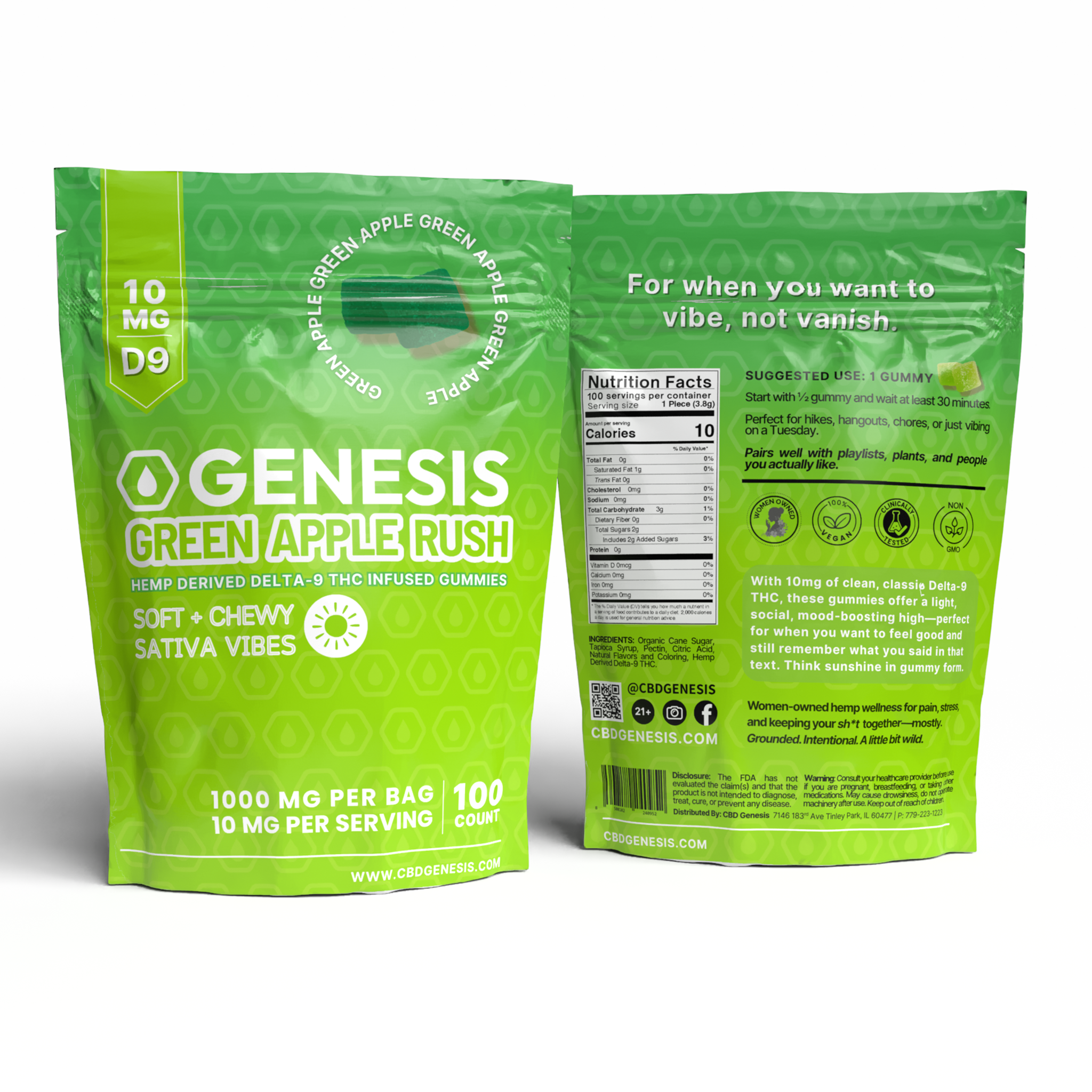 Genesis Delta-9 THC Gummies