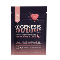 SAMPLE PACK | Genesis DreamBerry: Sleep Support Gummies with CBD, CBN & Melatonin
